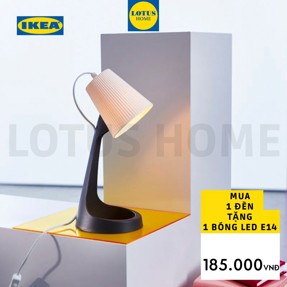 IKEA Đèn bàn led làm việc Svallet IKEA TẶNG kèm 1 bóng đèn E14