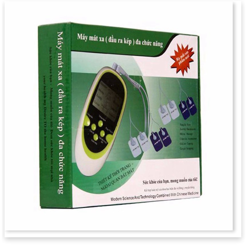 Máy massage xung điện trị liệu 8 miếng dán