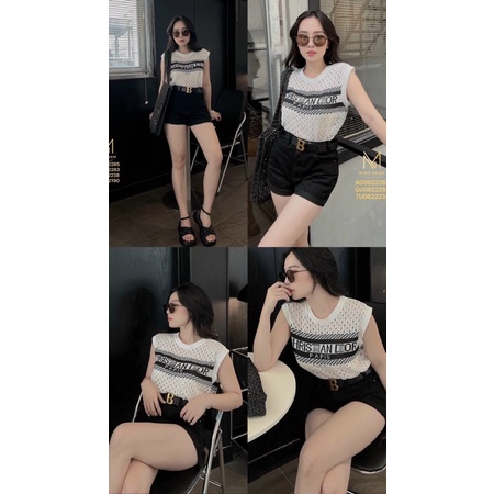 Áo gile DIOR có hai màu  💛🤍