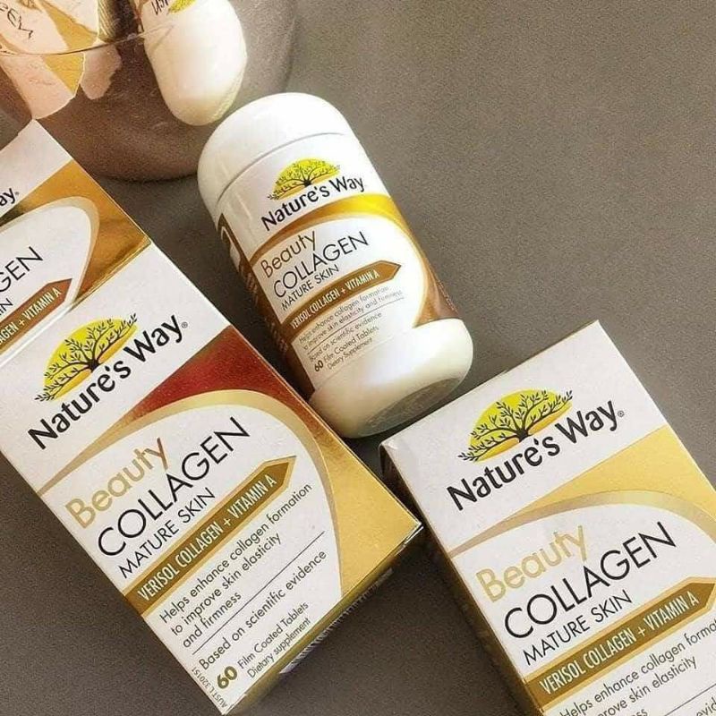 Viên uống Nature's Way Beauty Collagen Mature Skin | Thế Giới Skin Care
