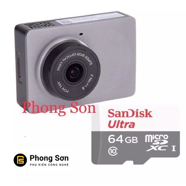 Camera hành trình Ô tô 1296P Xiaomi (xám)+Kèm thẻ Micro 64GB | BigBuy360 - bigbuy360.vn