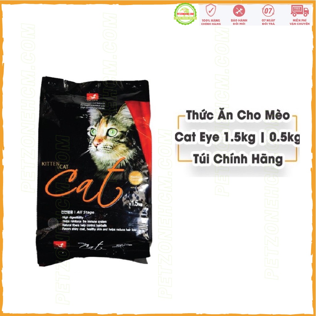 cat eyes thức ăn khô cho mèo gói 0.5kg ️ FREESHIP️ hạt dành cho mèo mọi lứa tuổi, giảm búi lông, tiêu hóa tốt