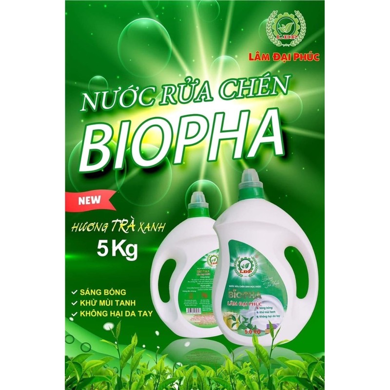 NƯỚC RỬA CHÉN SINH HỌC - LÂM ĐẠI PHÚC 1,6 lít