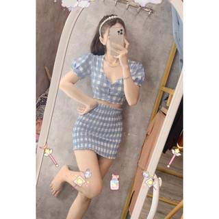 Set váy body nhún sexy 2 kiểu