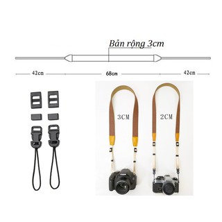 Dây máy ảnh dhetu bản rộng (3cm)