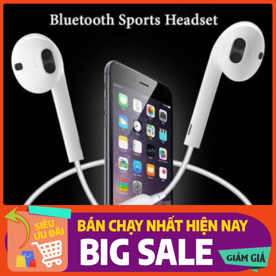 [FREE SHIP] 💥[GIÁ HỦY DIỆT]💥Tai nghe bluetooth thể thao không dây S6 ĐẸP- NHỎ GỌN- ÂM THANH CỰC HAY 💥SIÊU RẺ💥