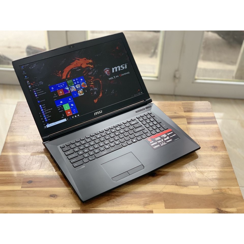 Laptop Xách Tay Gaming MSI GL72-6QF (Core I7-6700HQ 8CPU, DDR4 8GB, SSD 128GB + HDD 1TB, VGA GeForce GTX 960M) | BigBuy360 - bigbuy360.vn