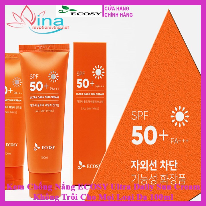 Kem chống nắng Ecosy Ultra Daily Sun Cream 100ml