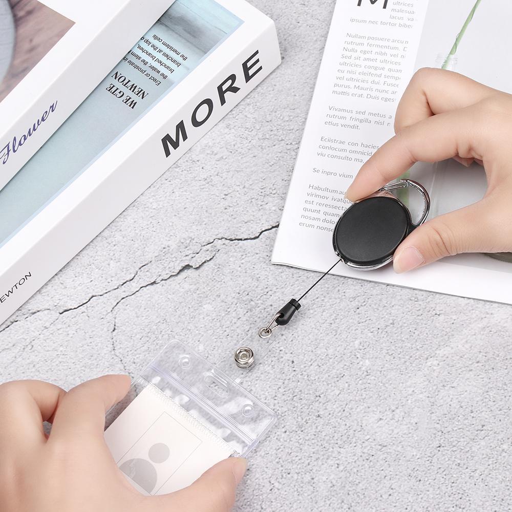 CACTU Ví Đựng Thẻ ID Bằng PVC Thời Trang Dành Cho Văn Phòng Ốp