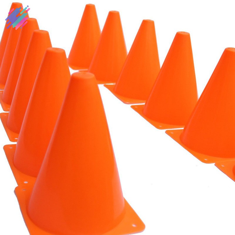 Bộ 12 cọc tiêu giao thông lái xe dành cho nữ 18cm