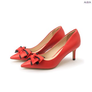 Aliza - Giày cao gót nơ lụa 607