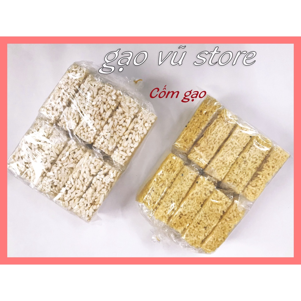 Bánh cốm gạo thủ công quê tôi, hương vị tuổi thơ, quà ăn vặt, đặc sản quê hương, thơm ngon, giòn rụm