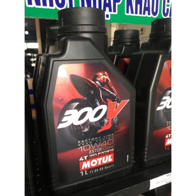 Motul 300V Pháp Tem 3 Lớp 4T 10W40 France