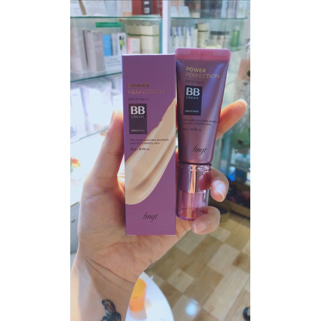 Kem nền che khuyết điểm kiềm dầu trang điểm đa năng BB Cream Power Perfection Hàn Quốc The Face Shop 20g SPF37 PA++ | BigBuy360 - bigbuy360.vn
