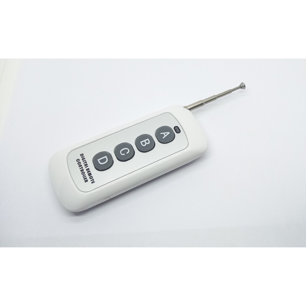 Remote 4 nút bấm ABCD (tay điều khiển RF 4 nút bấm) (tần số 433mhz)
