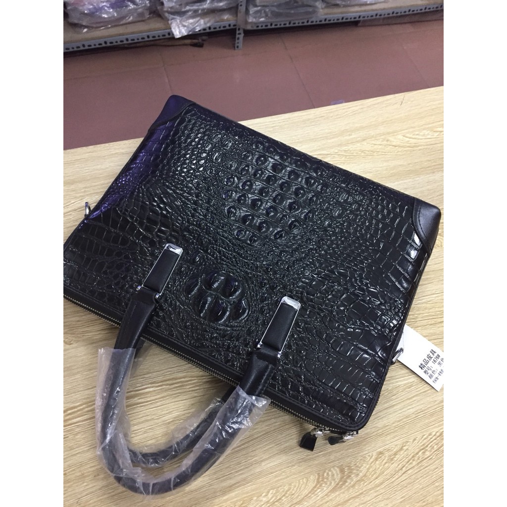 Cặp da cá sấu 1676 ( Bảo Hành 3 Năm- Có ảnh thật) | BigBuy360 - bigbuy360.vn