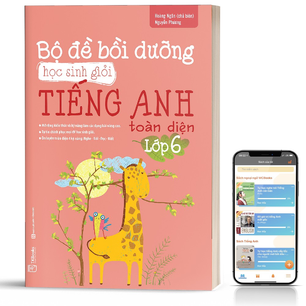 Sách - Bộ Đề Bồi Dưỡng Học Sinh Giỏi Tiếng Anh Toàn Diện Lớp 6