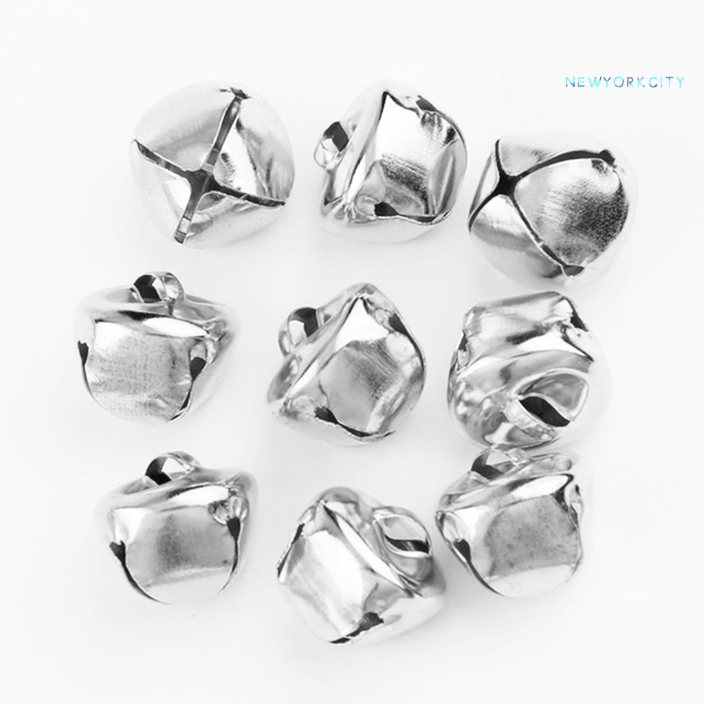 Set 18 Chuông Kim Loại Mini Treo Trang Trí Cây Thông Noel