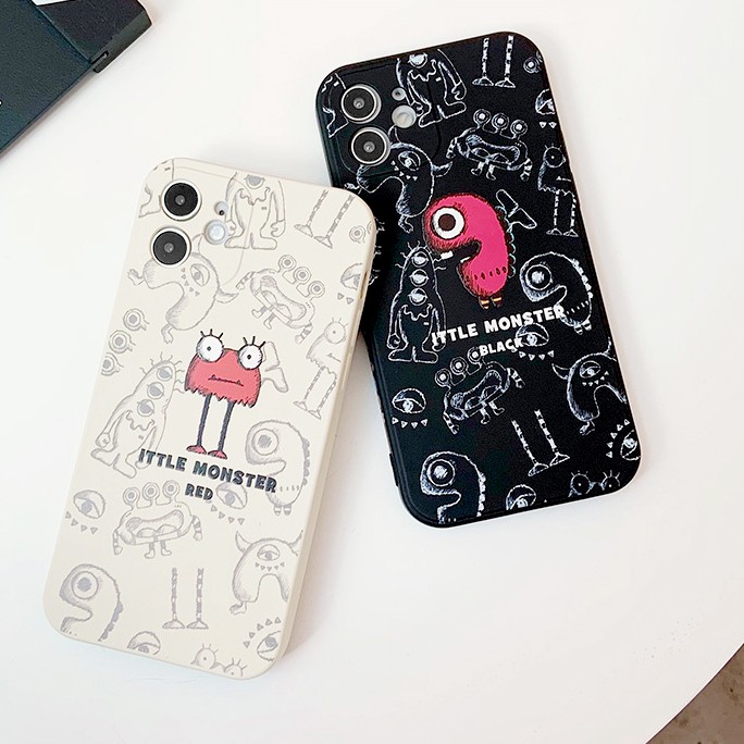 Ốp lưng iphone Mooncalf cạnh vuông in hình viền 6/6plus/6s/6splus/7/7plus/8/8plus/x/xr/xs/11/12/pro/max/plus/promax/mini | BigBuy360 - bigbuy360.vn