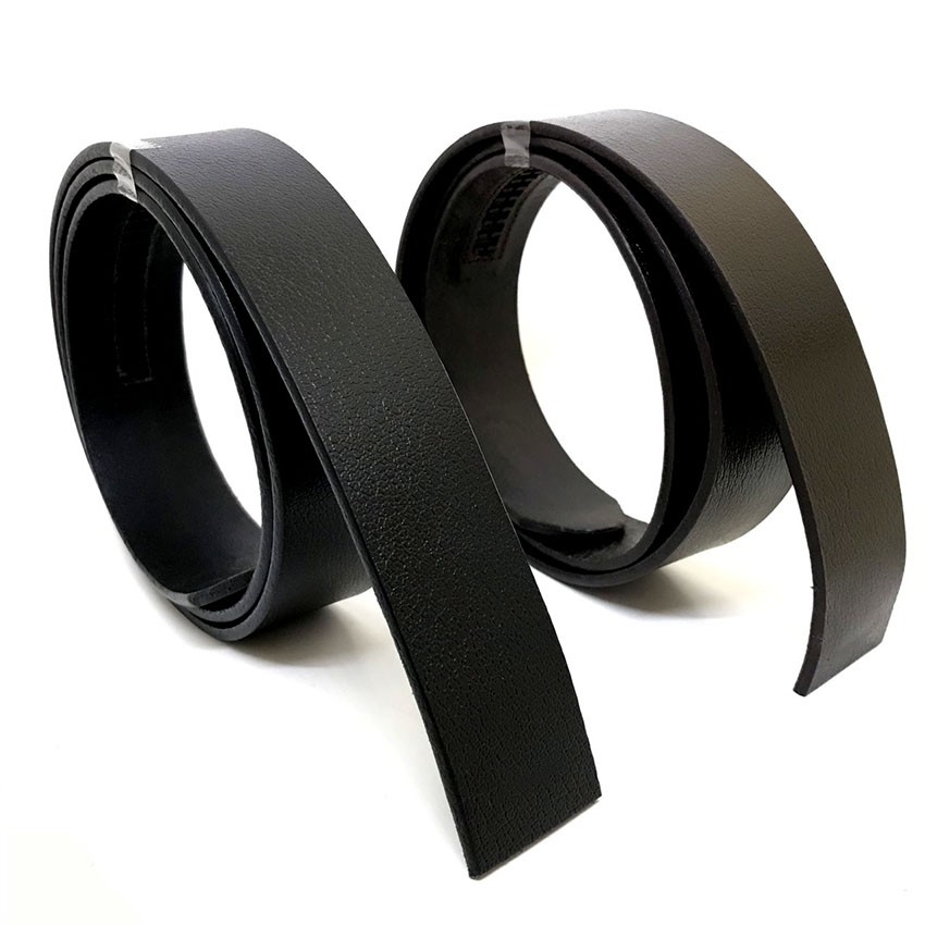 Dây lưng nam da bò không đầu cho khóa tăng 3.6cm nâu bopnitda