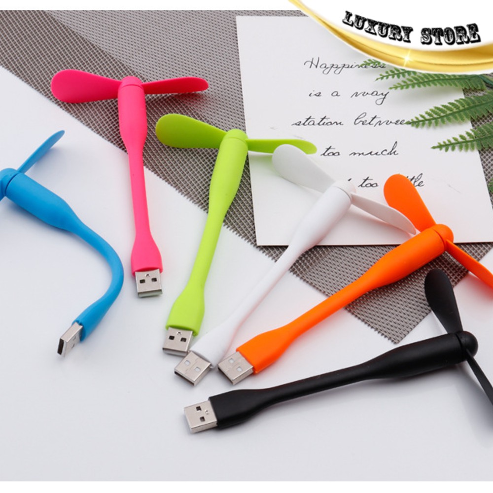 Quạt USB 2 cánh tiện dụng, dễ dàng kết nối với nhiều thiết bị qua giắc USB | BigBuy360 - bigbuy360.vn