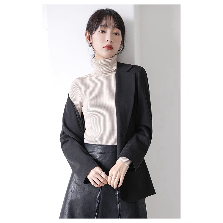 Áo len nữ Maika cổ lọ nhiều màu sắc siêu ấm và siêu mềm mịn, phụ kiện thời trang nữ YUNA