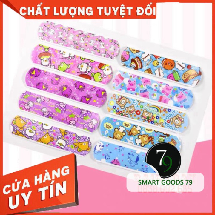 Băng gâu dán băng keo cá nhân cute dễ thương hoạt hình thú ngộ nghĩnh cho bé
