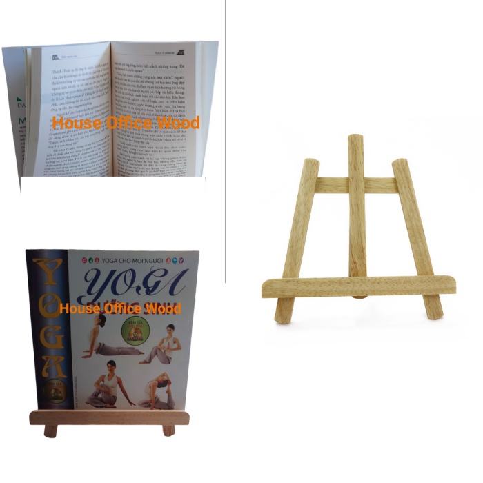 Giá đọc sách/ kệ sách để bàn bằng gỗ, Kệ gỗ để sách trên bàn