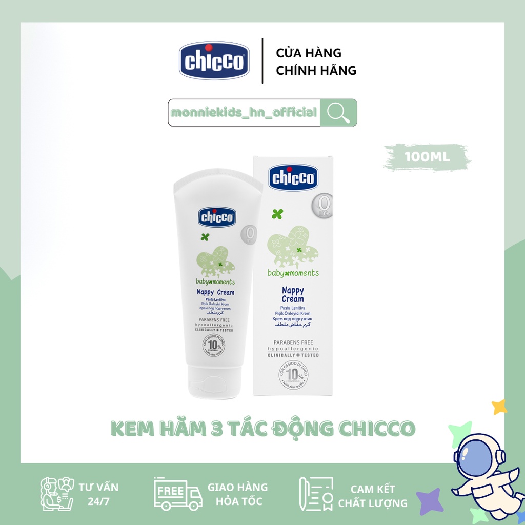 KEM HĂM 3 TÁC ĐỘNG CHICCO 100ML