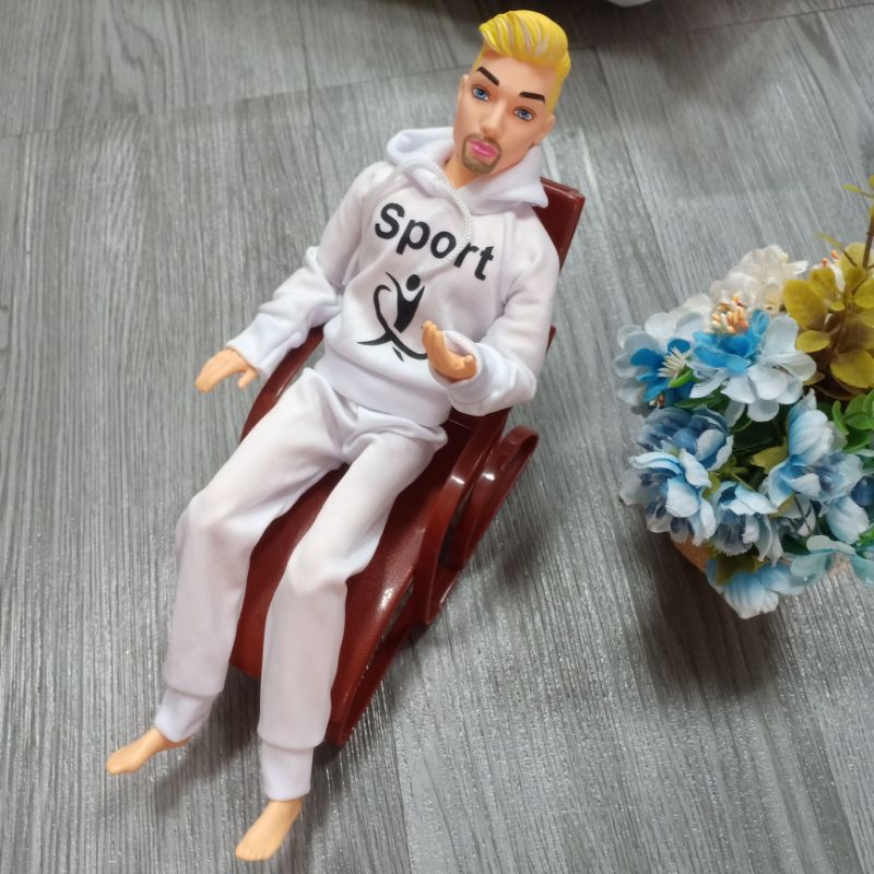 Bộ đồ thể thao Sport cho búp bê nam ken 30cm Anime Dolls 638 NCT