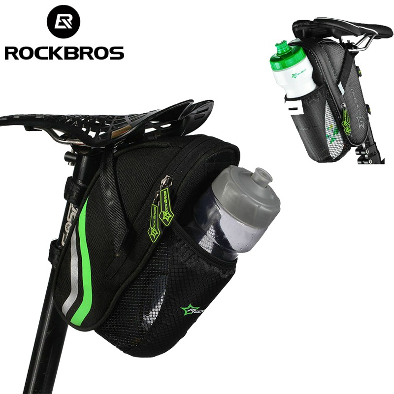 Túi Treo Xe Đạp + Bình Nước ROCKBROS Chuyên Dụng Kích Thước 24x9.6x10.5cm