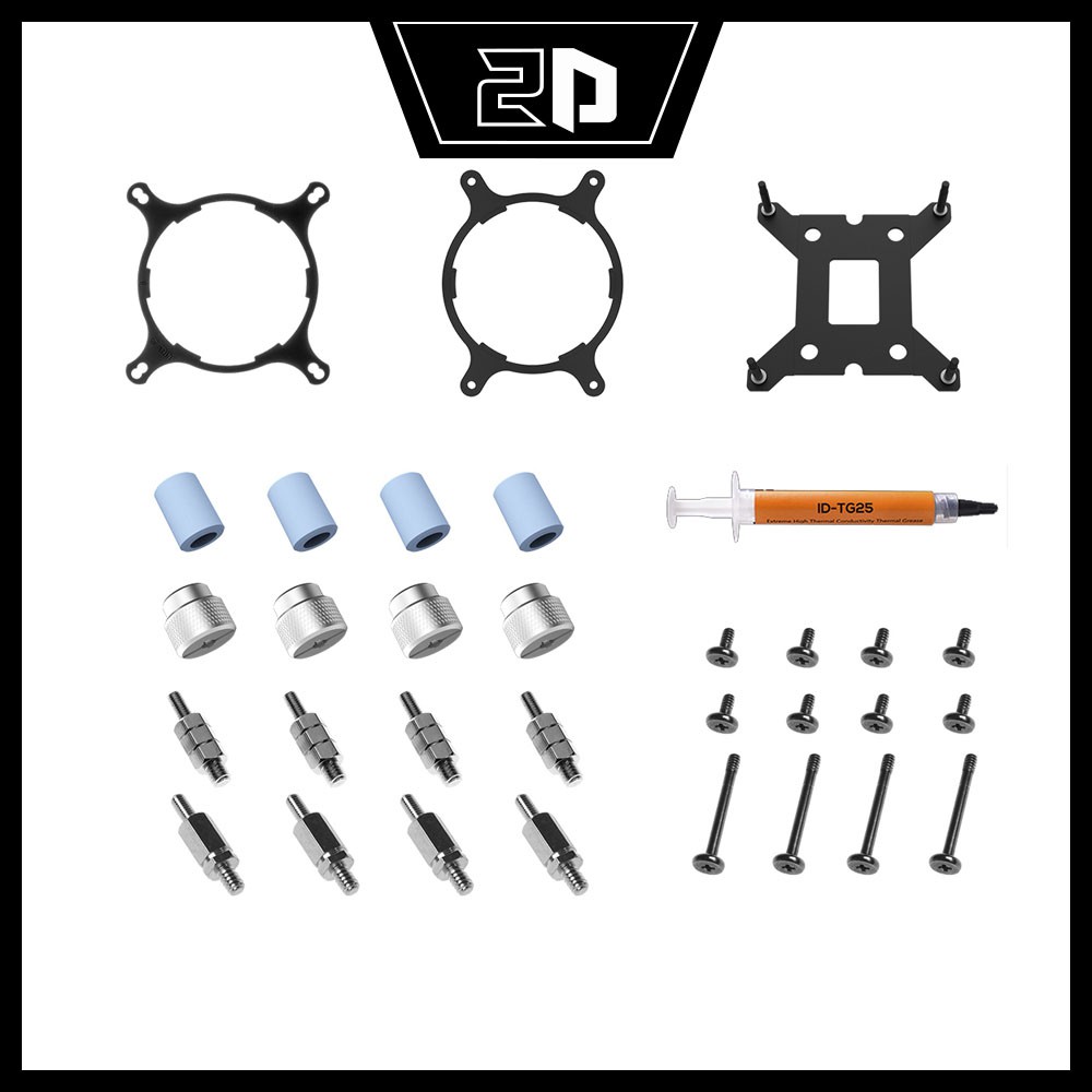 Tản nhiệt nước CPU AIO ID-Cooling ICEFLOW 240 ARGB (SNOW EDITION)