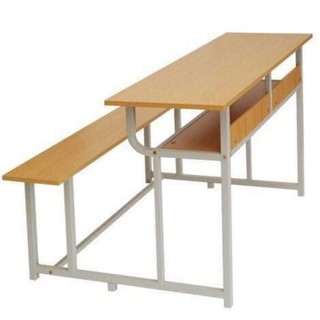 [Mã LIFEBKA5 giảm 10% tối đa 1 Triệu đơn 500k] Bàn học sinh kèm ghế cấp 2 và 3 kích thước 1m2x40x75