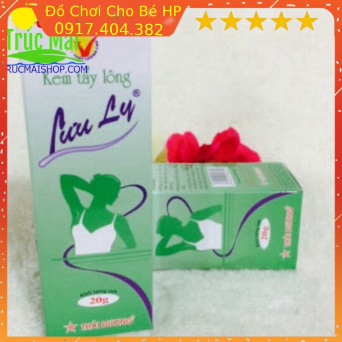 [SIÊU SALE] Kem tẩy lông triệt lông Lưu Ly - Thái Dương ✅  Đồ Chơi Trẻ Em HP