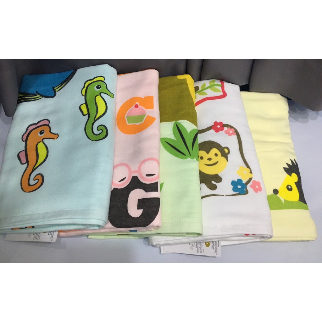 KHĂN TAY TRẺ EM COTTON MOLLIS HM5A 30 x 45 cm