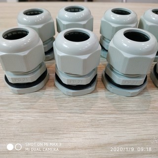 10 con ốc siết cáp nhựa kín nước pg-21