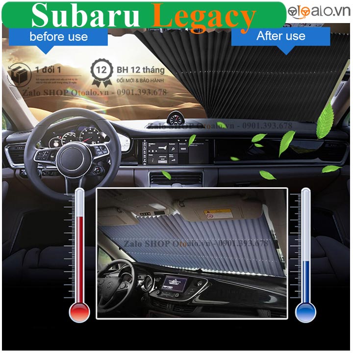 Rèm che nắng kính lái ô tô Subaru Legacy Cao Cấp - OTOALO
