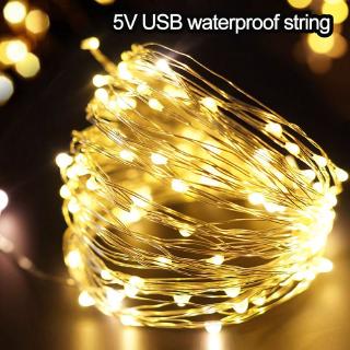 Dây đèn led hình ngọn lửa trang trí tiệc cưới trong nhà/ngoài trời