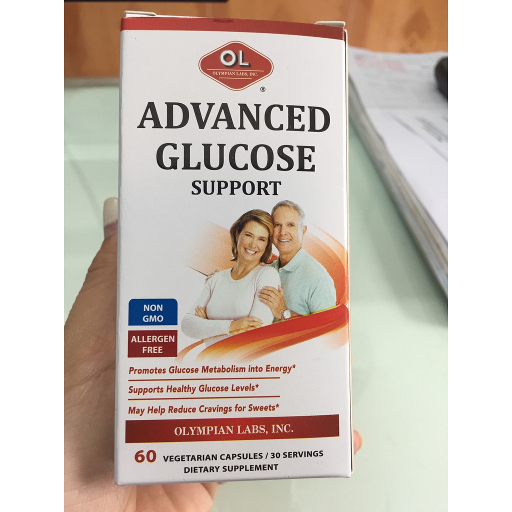 Thực Phẩm Bổ Sung Advanced Glucose Support Hộp 60 Viên - NT093