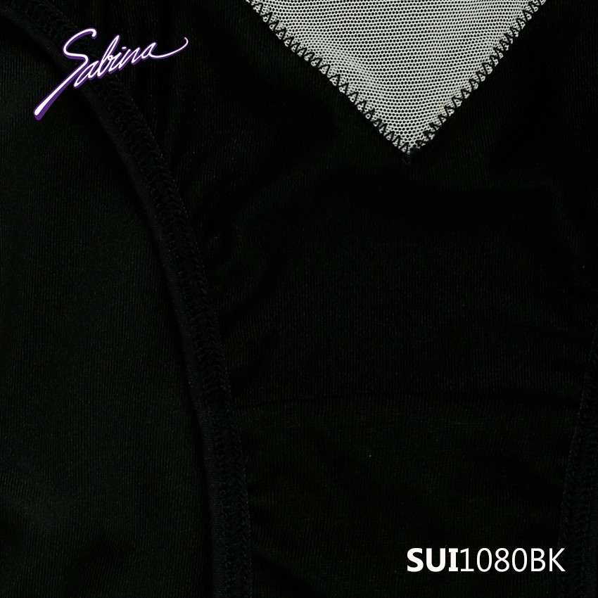 Combo Áo Lót Mút Dày Tạo Khe Chữ V Không Gọng Và Quần Đồng Bộ Màu Đen Mordern V Wireless By Sabina SBI1080BK+SUI1080BK | BigBuy360 - bigbuy360.vn