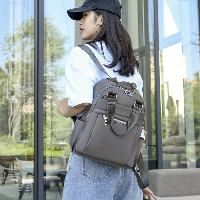 Balo Vải Oxford Siêu Nhẹ Cỡ Lớn Thời Trang Cho Nữ