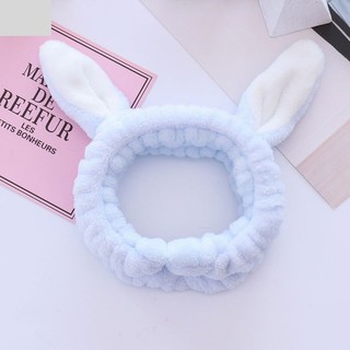 [HB Gift] Băng Đô Cài Tóc Tai Thỏ Dễ Thương (Màu Ngẫu Nhiên)