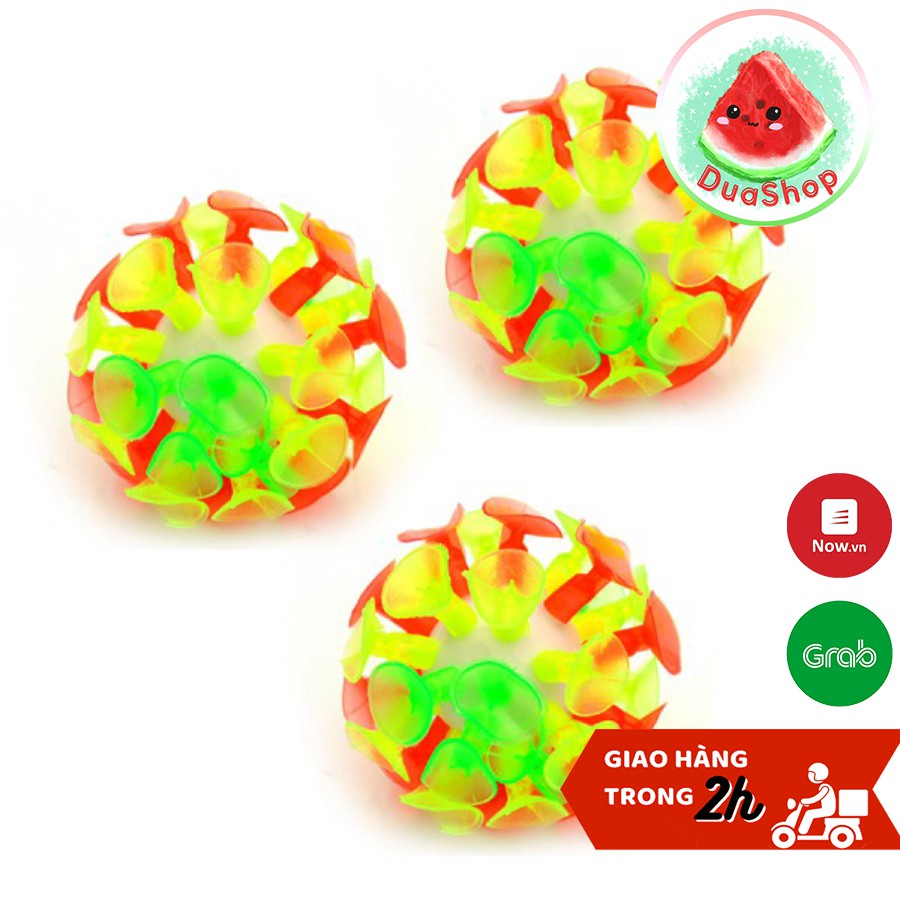 Đồ chơi bóng dính Sticky Ball phát sáng Duashop