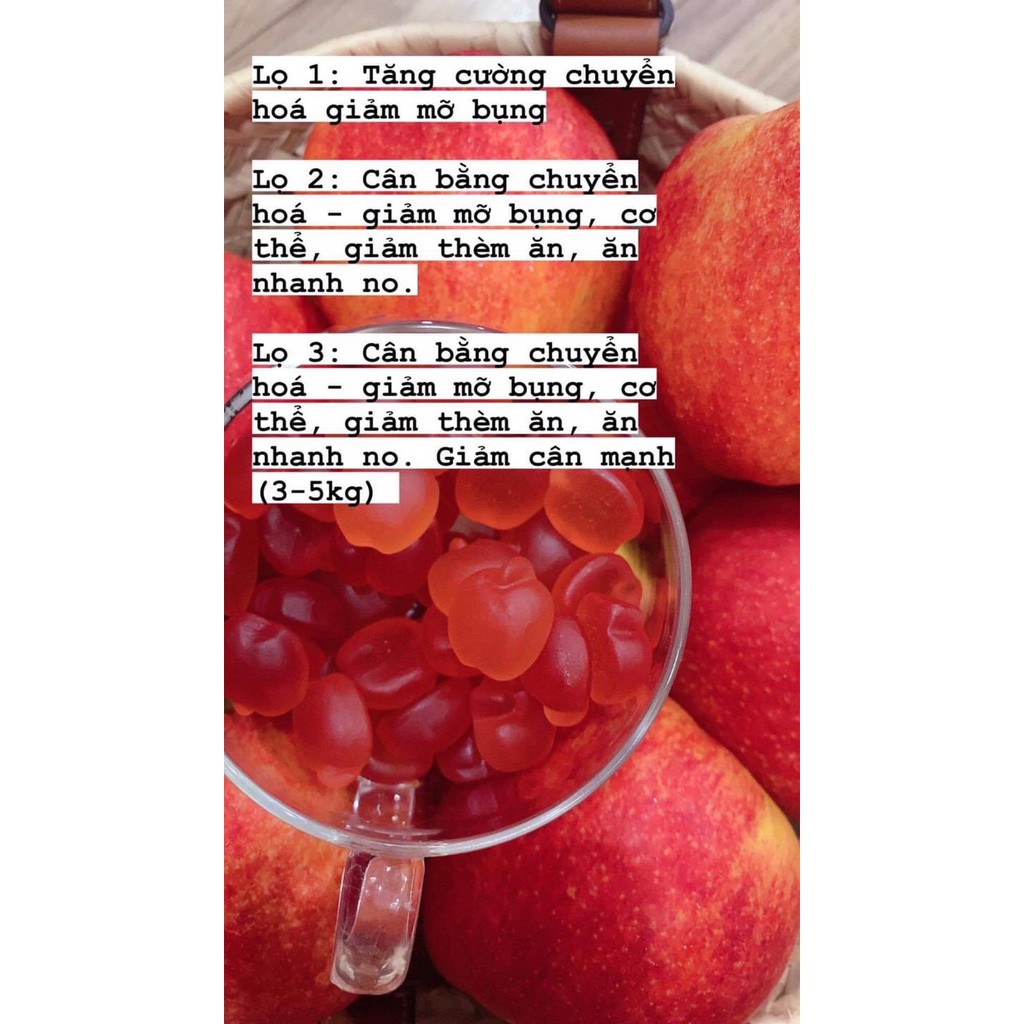 Kẹo Giấm Táo Appleslim hỗ trợ giữ dáng, đẹp da giá [SỐC] | BigBuy360 - bigbuy360.vn