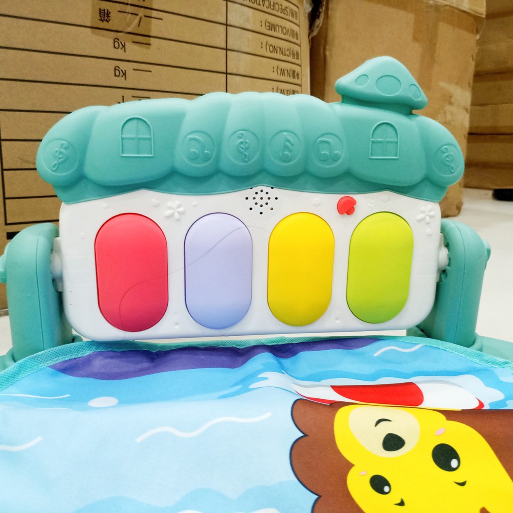 Thảm nhạc nằm chơi đàn piano cho bé Fitness Rack