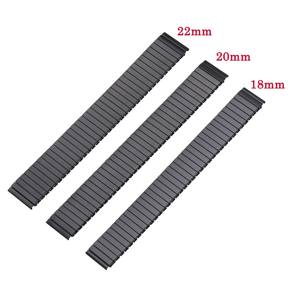 Dây Đeo Đồng Hồ Bằng Thép Không Gỉ Co Giãn Tốt 20Mm 22mm 14mm 16mm 18mm
