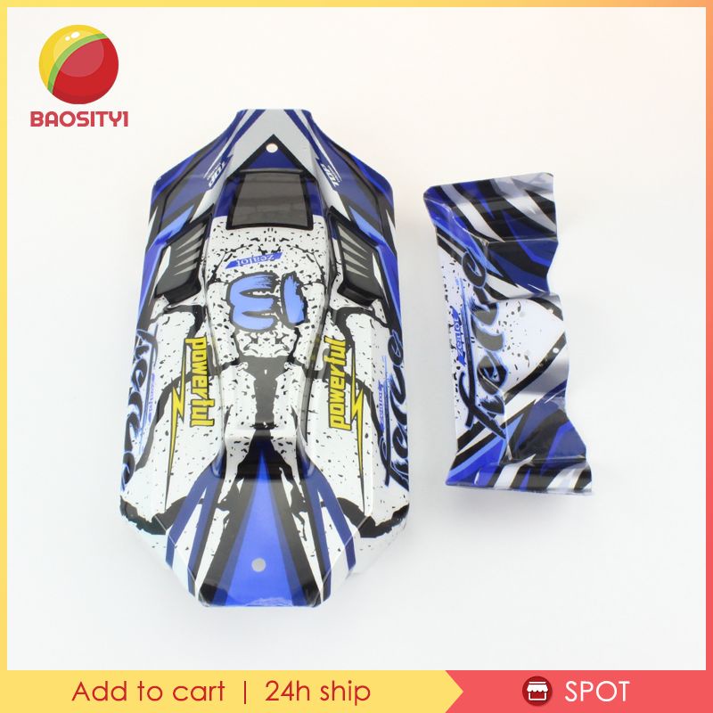 [Baosity1] Vỏ Nhựa Cho WLtoys 124017 Phụ Tùng Cho Xe Ô Tô Đồ Chơi Tỉ Lệ 1 / 12