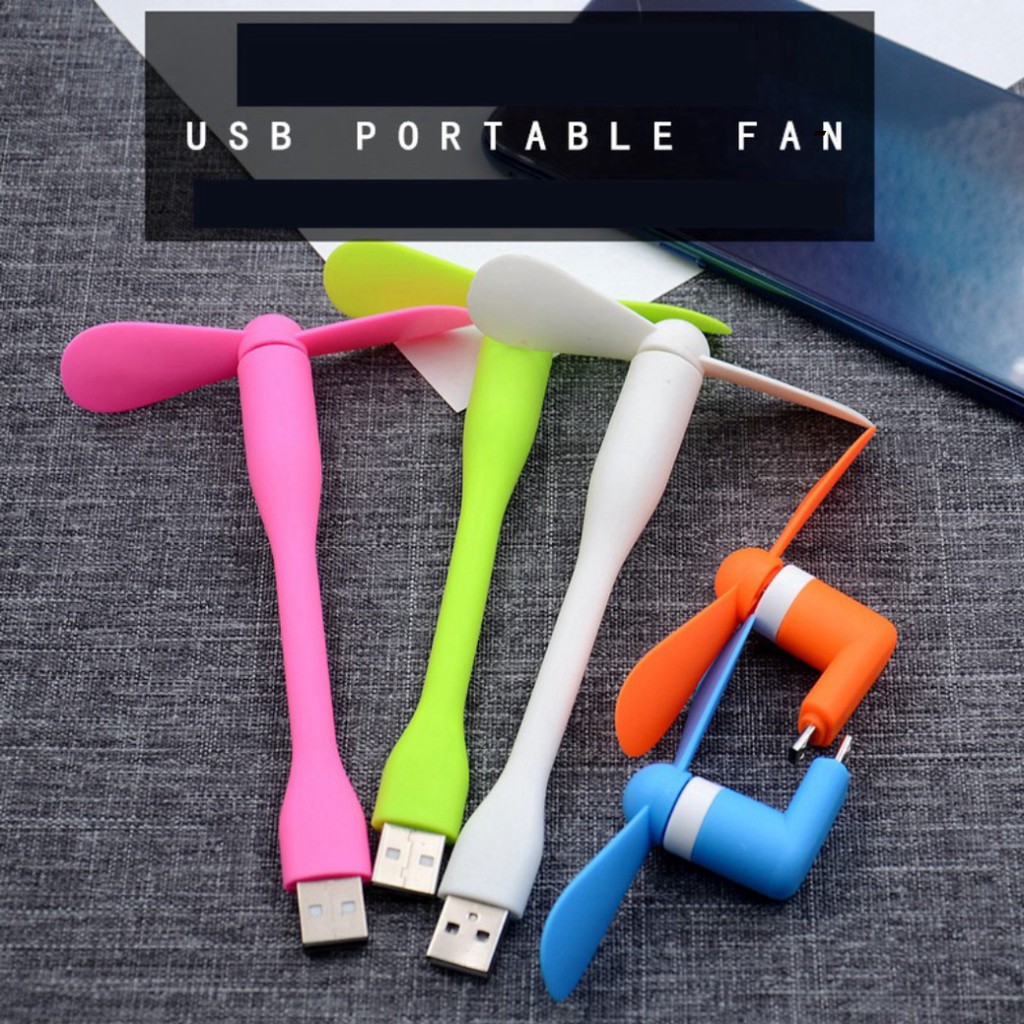 Quạt Mini Kết Nối Cổng Usb Tiện Lợi