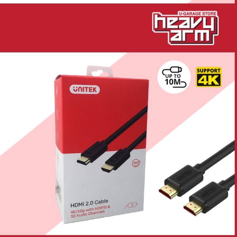 Cáp HDMI dài 10 mét Unitek cao cấp BH 2025