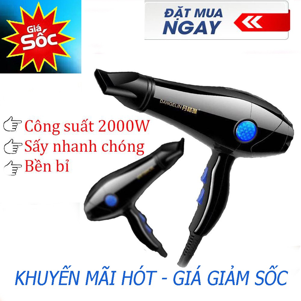 Dụng cụ làm đẹpMay Say Toc, Máy Sấy Tóc Loại Nào Tốt, Mua Tóc. Công Suất LỚN Chịu Nhiệt Cao, Chống Rò Điện.Không